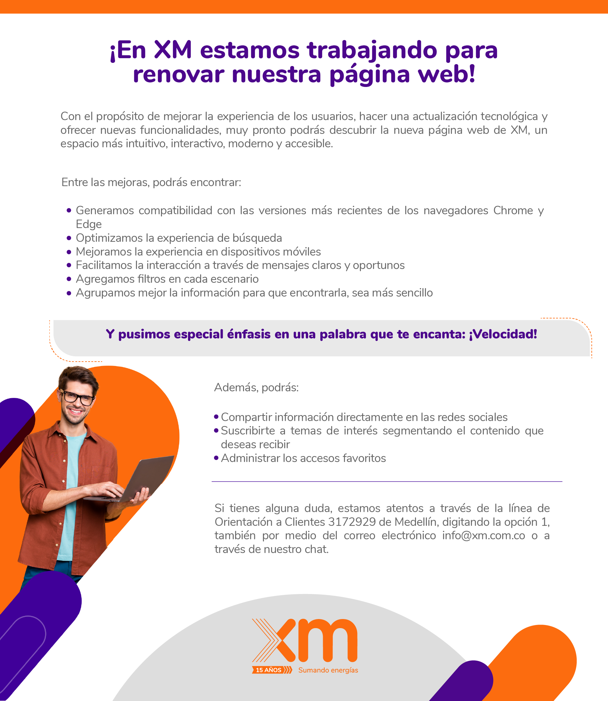 Próximamente renovaremos nuestra página web