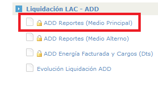 liquidación LAC - ADD imagen